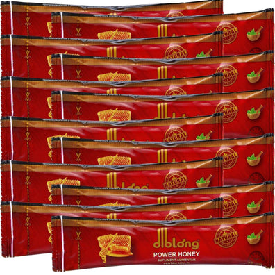 Miere afrodisiac  DIBLONG POWER HONEY, pentru cresterea libidoului, potenta, erectie, ejaculare precoce, Unisex, 100% natural, 12 plicuri x 15 g SOLLUXE Every box holds joy - unbox it!